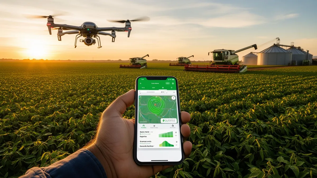 Imagem de destaque do artigo: How to Create an Agritech Startup in 2026: Trends, Real Data & Transforming Agribusiness