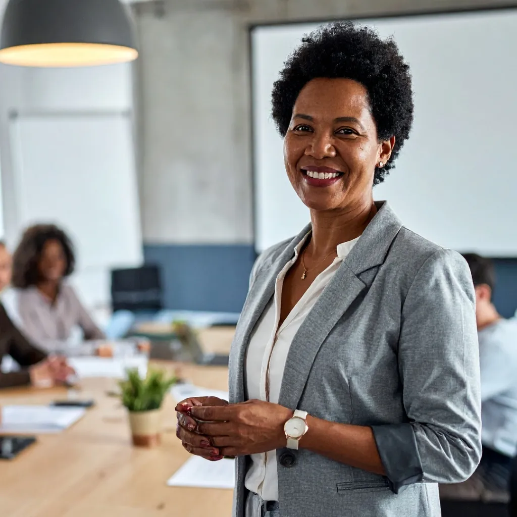 Profissionais negros em ambiente de trabalho de tecnologia, simbolizando diversidade racial em startups