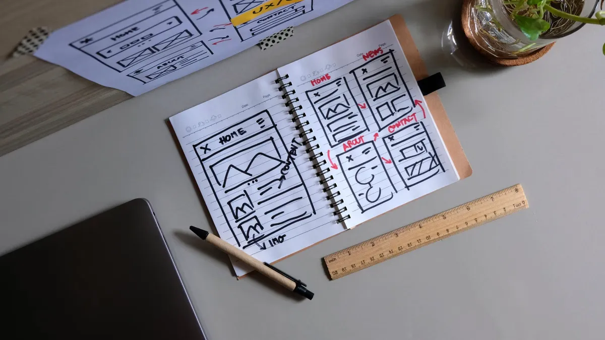 Imagem de destaque do artigo: What is a Mockup and What is it For? Complete 2026 Guide
